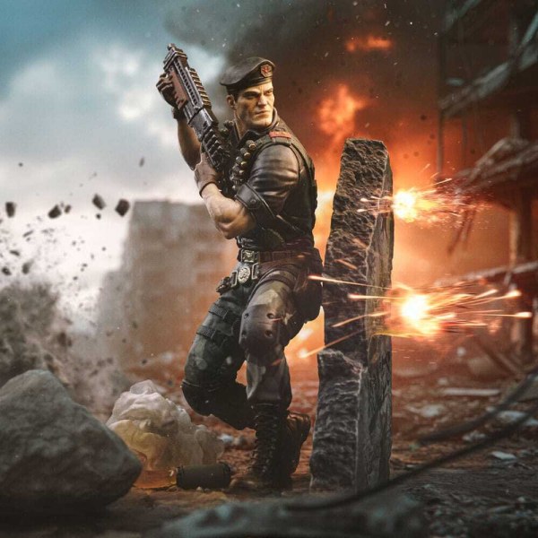 Statuetta GI Joe 1/10 Art Scale Flint 19 cm