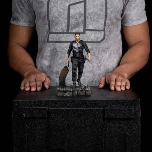 Daredevil: statuetta Born Again 1/10 Art Scale Punisher 21 cm