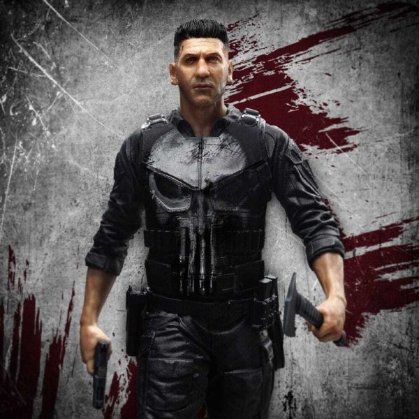 Daredevil: statuetta Born Again 1/10 Art Scale Punisher 21 cm