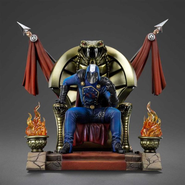 Statuetta GI Joe 1/10 Art Scale Cobra Commander 25 cm