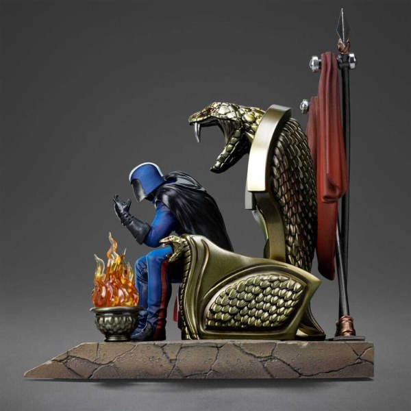Statuetta GI Joe 1/10 Art Scale Cobra Commander 25 cm