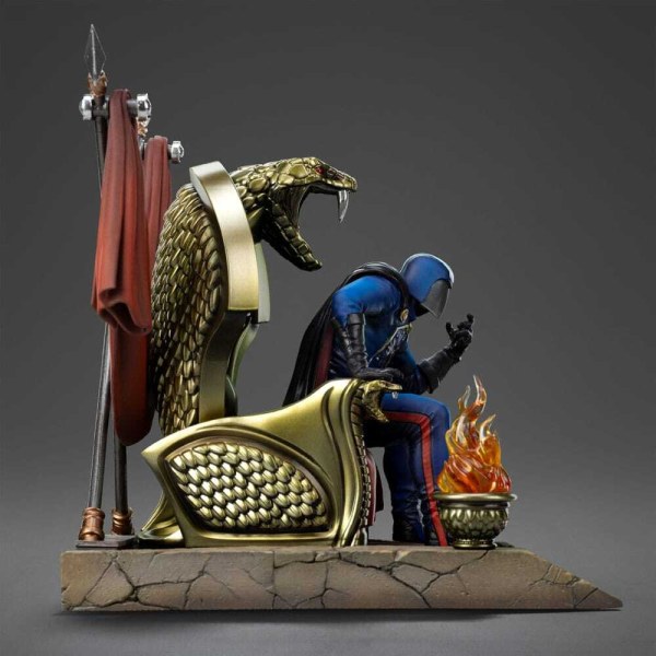 Statuetta GI Joe 1/10 Art Scale Cobra Commander 25 cm