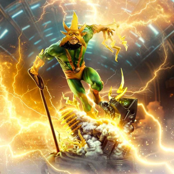 Statuetta Spider-Man vs. Villains 1/10 Diorama BDS Art Scale Electro 25 cm