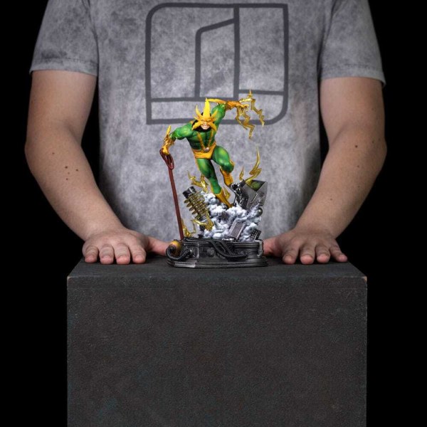 Statuetta Spider-Man vs. Villains 1/10 Diorama BDS Art Scale Electro 25 cm