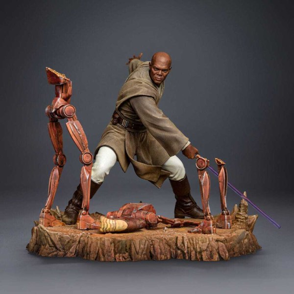 Statuetta Star Wars 1/10 Art Scale Mace Windu 18 cm