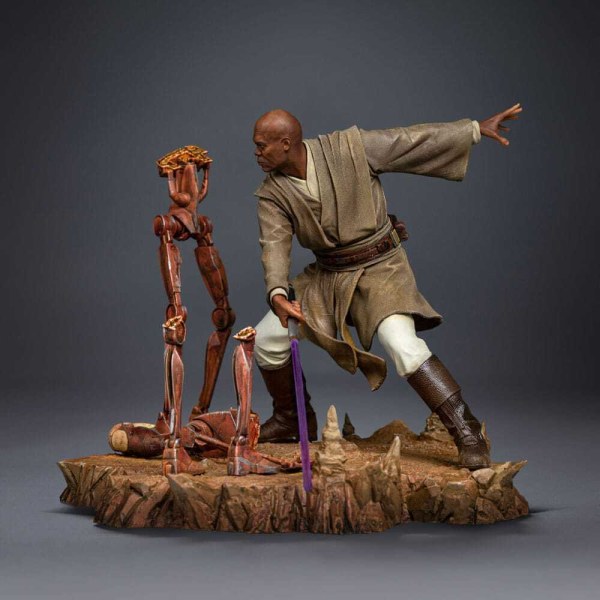 Statuetta Star Wars 1/10 Art Scale Mace Windu 18 cm