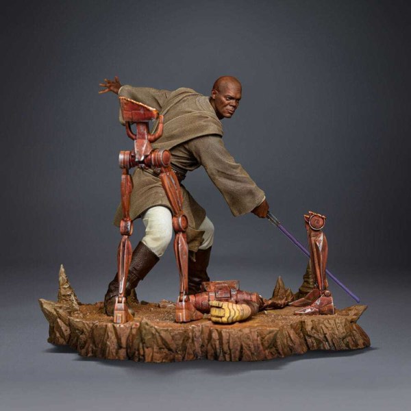 Statuetta Star Wars 1/10 Art Scale Mace Windu 18 cm