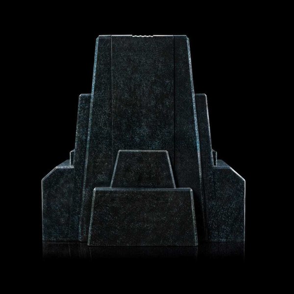 Statuetta Star Wars 1/10 Art Scale Darth Vader sul Trono 18 cm