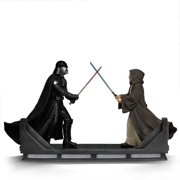 Statuetta Star Wars 1/10 Deluxe Art Scale Darth Vader Vs Obi-Wan Kenobi (CCXP Exclusive 2025) 24 cm