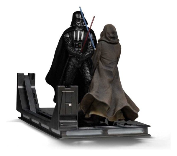 Statuetta Star Wars 1/10 Deluxe Art Scale Darth Vader Vs Obi-Wan Kenobi (CCXP Exclusive 2025) 24 cm