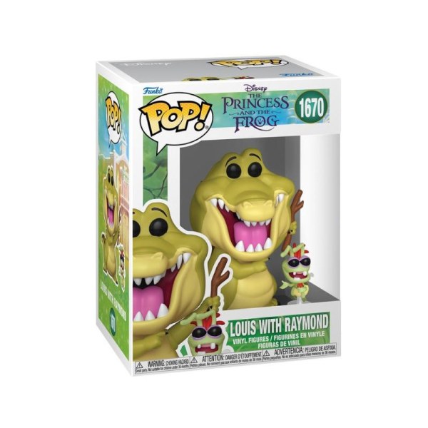 FUNKO POP! 1670 Louis And Raymond - Disney La principessa e il ranocchio