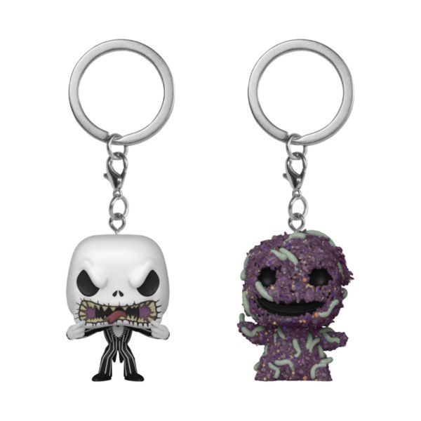 Pack 2 Portachiavi Pocket Pop Jack & Oogie Boogie - Disney Nightmare Before Christmas