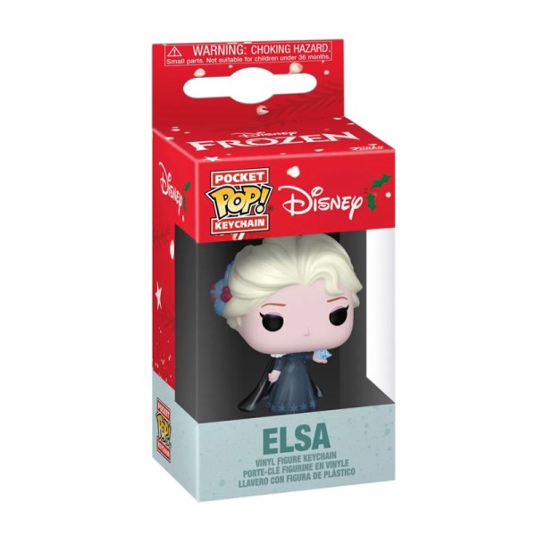Portachiavi Pocket Pop Principessa Holiday Elsa - Disney Frozen