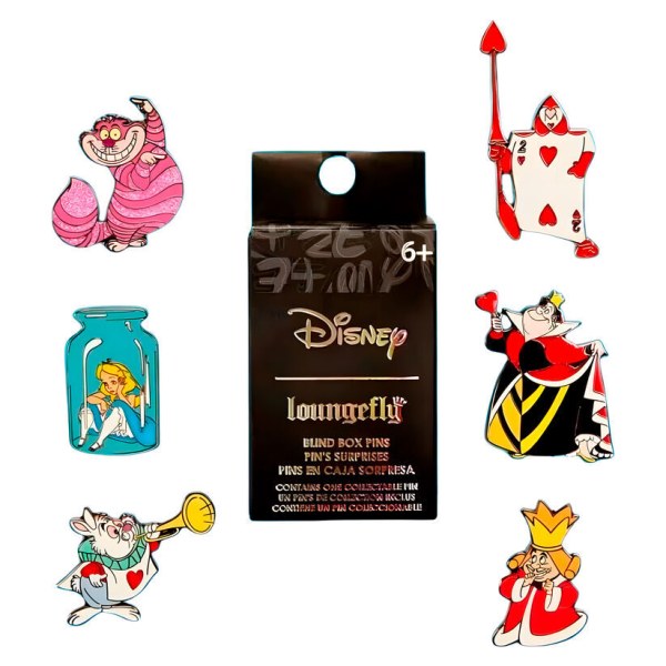 SPILLA MISTERY BOX ALICE NEL PAESE DELLE MERAVIGLIE - DISNEY LOUNGEFLY