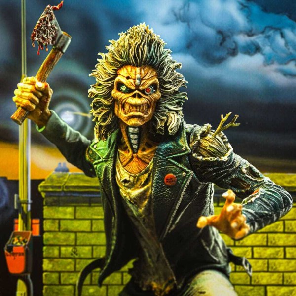 Art Scale Eddie 22 cm - Iron Studios Iron Maiden 50° anniversario