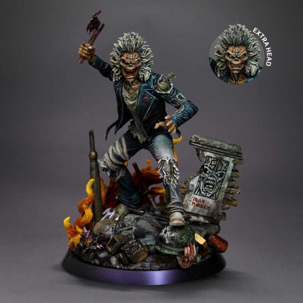 Art Scale Eddie 22 cm - Iron Studios Iron Maiden 50° anniversario