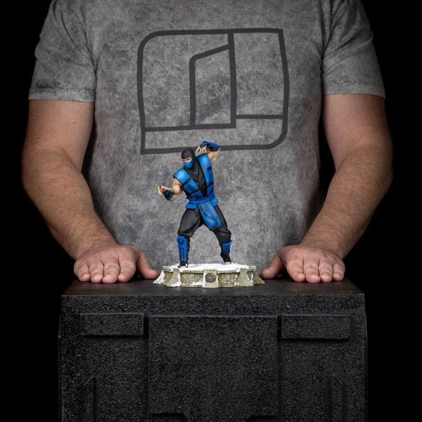 Statuetta Mortal Kombat 1/10 Art Scale Sub-Zero (Collezione Ninjas)