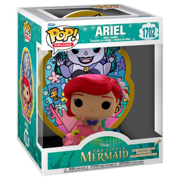 Pop! 1702 Deluxe Ariel (Vetrata colorata Ursula )