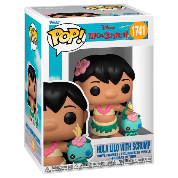 FUNKO POP! 1741 Hula Lilo con Scrump - Disney Lilo & Stitch