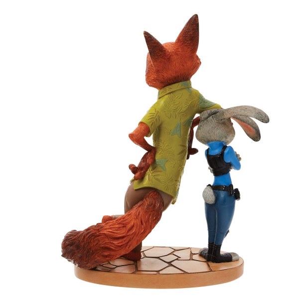 Figurina di Nick Wilde e Judy Hopps – Zootopia - Collezione Disney Showcase