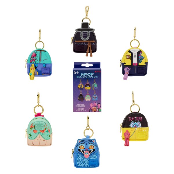 Portachiavi Mystery Mini Backpack KPop Demon Hunters - Loungefly Netflix