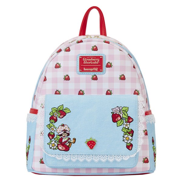 Mini zaino in denim Strawberry Shortcake - Loungefly
