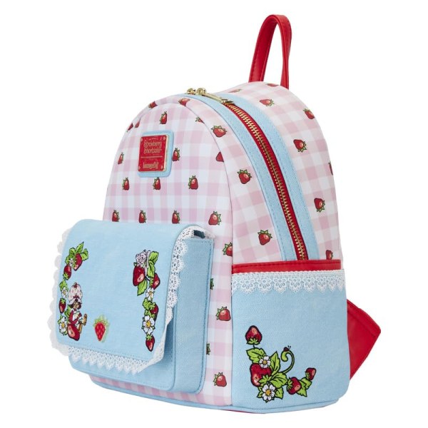 Mini zaino in denim Strawberry Shortcake - Loungefly