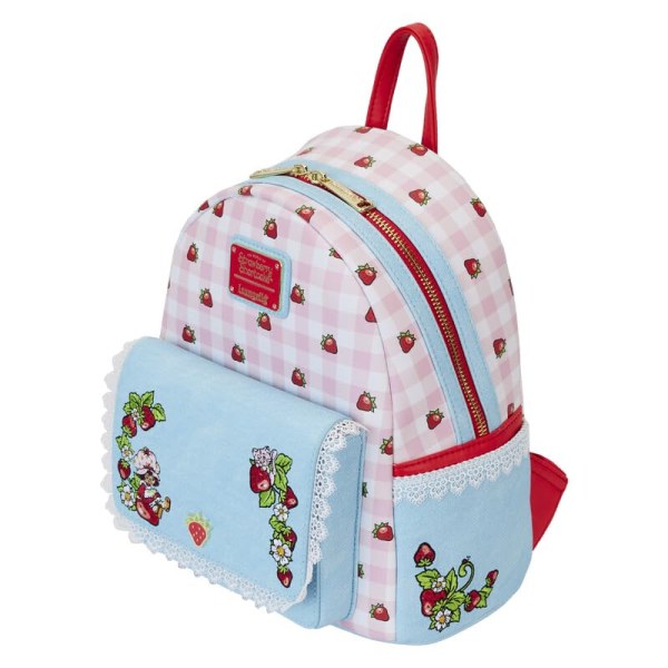 Mini zaino in denim Strawberry Shortcake - Loungefly