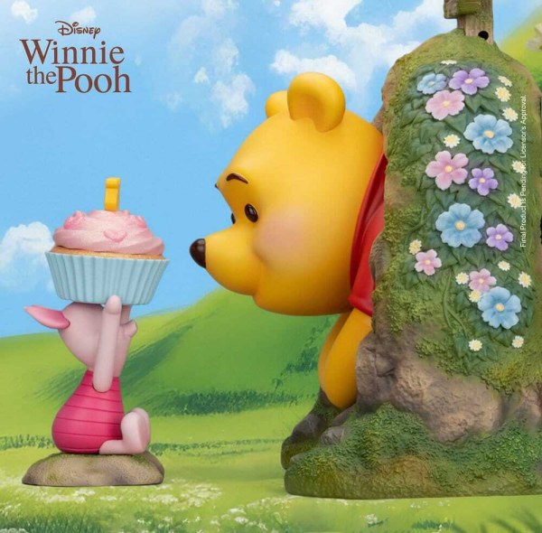 Disney Master Craft statuetta di Winnie the Pooh e Pimpi 33 cm
