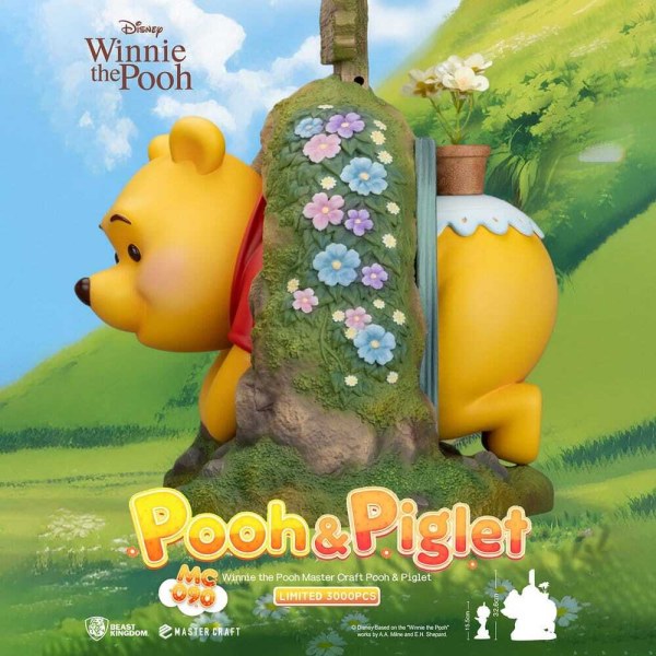 Disney Master Craft statuetta di Winnie the Pooh e Pimpi 33 cm