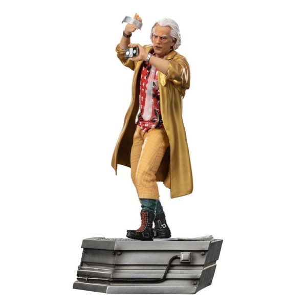 Ritorno al futuro - Parte II 1/10 Art Scale Dottore Brown Statua 25 cm