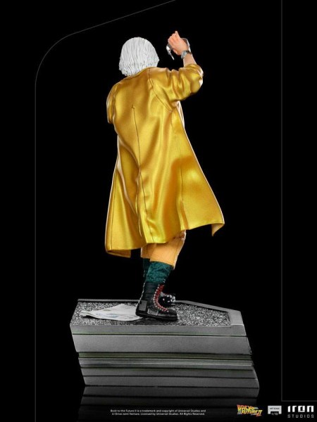 Ritorno al futuro - Parte II 1/10 Art Scale Dottore Brown Statua 25 cm