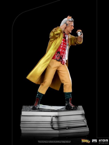 Ritorno al futuro - Parte II 1/10 Art Scale Dottore Brown Statua 25 cm