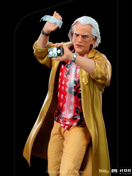 Ritorno al futuro - Parte II 1/10 Art Scale Dottore Brown Statua 25 cm
