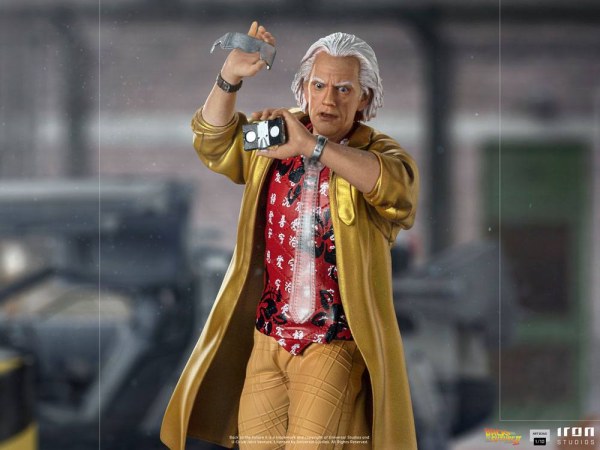 Ritorno al futuro - Parte II 1/10 Art Scale Dottore Brown Statua 25 cm