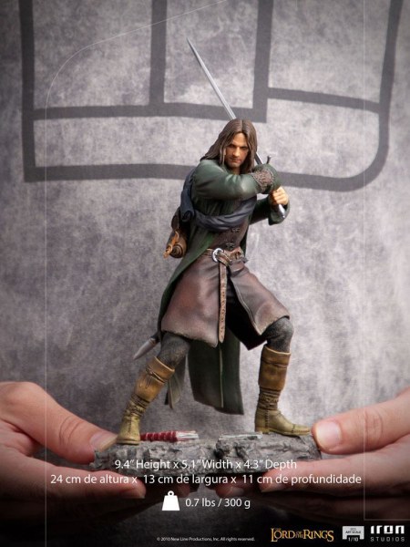 Il Signore degli Anelli statua in scala 1/10 BDS Art Scale Aragorn 24 cm