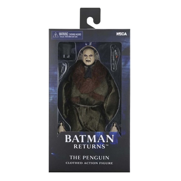 ACTION FIGURE VESTITA IL PINGUINO - NECA BATMAN RETURNS