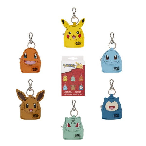 Portachiavi misterioso – Mini Zaino Loungefly – Pokémon
