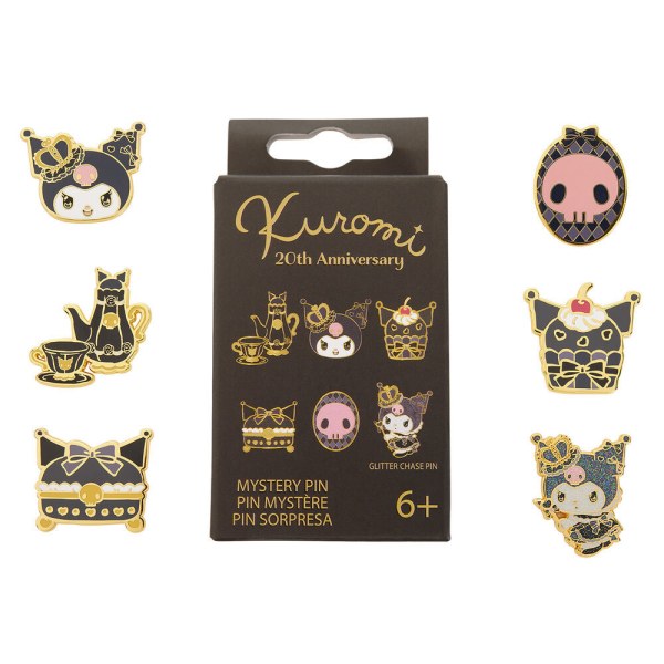 Mystery Blind Box – Spilla smaltata – Hello Kitty Kuromi 20° anniversario