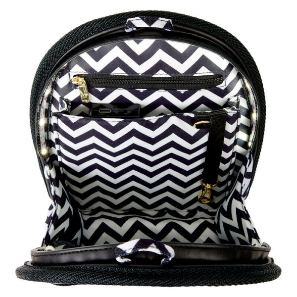 Zaino Loungefly con organizer luminoso - Zig-Zag