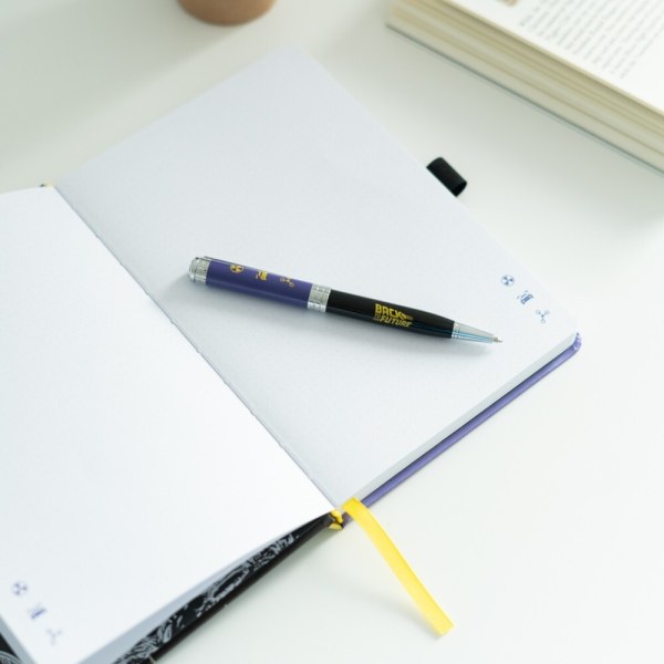 QUADERNO PREMIUM A5 CON PENNA PROIETTORE - RITORNO AL FUTURO