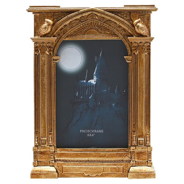 Cornice dorata per foto di Hogwarts - Harry Potter