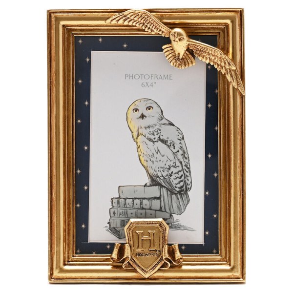 Cornice portafoto dorata Hedwig - Harry Potter
