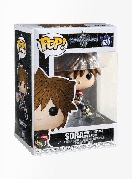 Kingdom Hearts 3 POP! 620 Disney Figurina in vinile Sora con arma Ultima 9 cm