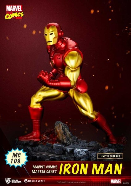 Statuetta Marvel Comics Master Craft Iron Man 29 cm