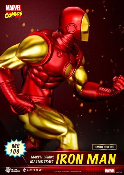 Statuetta Marvel Comics Master Craft Iron Man 29 cm