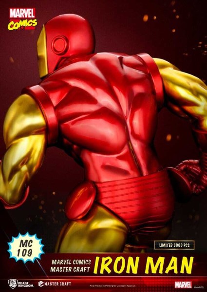 Statuetta Marvel Comics Master Craft Iron Man 29 cm