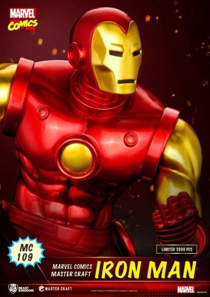 Statuetta Marvel Comics Master Craft Iron Man 29 cm