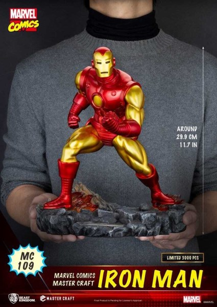 Statuetta Marvel Comics Master Craft Iron Man 29 cm