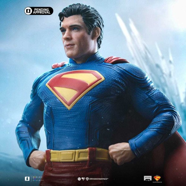 Art Scale Superman & Krypto 32 cm - Iron Studios Superman Legacy